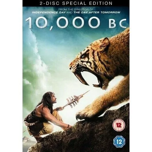 10,000 Bc (Dvd, 2008)  New + Sealed .   Free + Fast Post