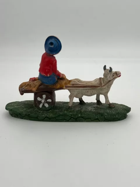 Statuine Presepe Napoletano Pastori Anni '60 - Lotto 5 Soggetti Vari - 13 Cm 3