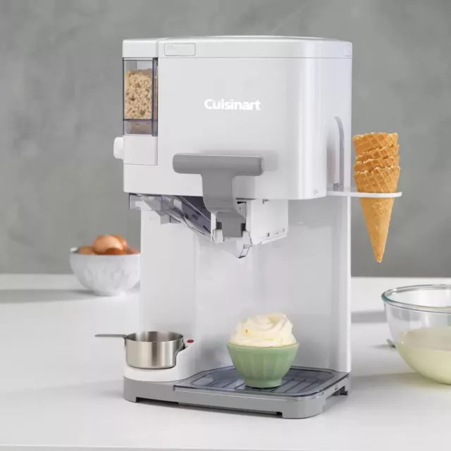 Cuisinart Soft Serve Ice Cream Maker ICE48U White