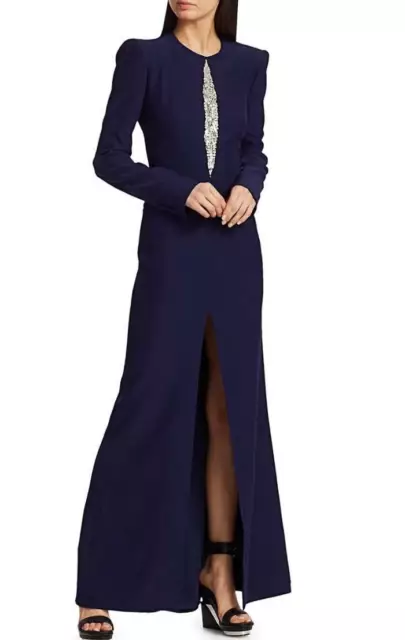 Alexander Mcqueen Embellished Gown Sz Small Msrp $3990