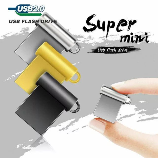 USB Stick 2.0 64GB 32GB 16GB 4GB 2GB Super Mini USB Flash Drive Memory Pen Drive