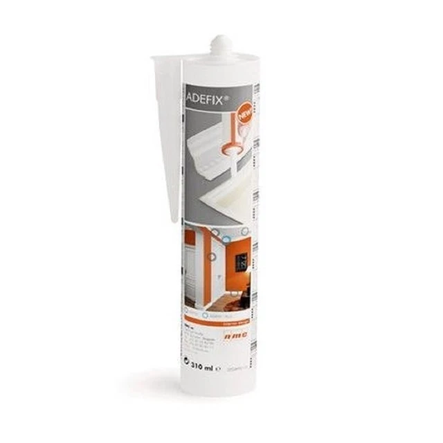 12 Montagekleber ADEFIX NMC Styroporkleber Stuckleisten Zierleiste 310 ml Licht
