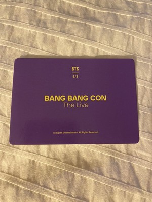BTS BBC BANGBANGCON Mini Photocard Group 6/8 5.01