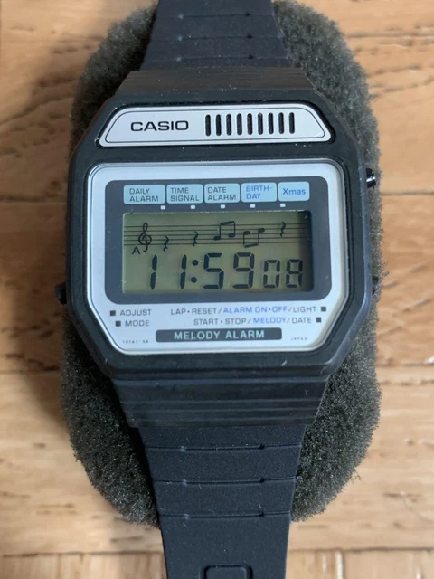 VINTAGE CASIO WATCH 12 Melody Alarm 82 H 104 Japan A $173.20