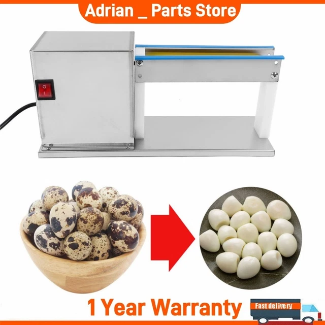 NEW ELECTRIC QUAIL Egg Peeler Quail Egg Shell Peeling Machine 28W ...