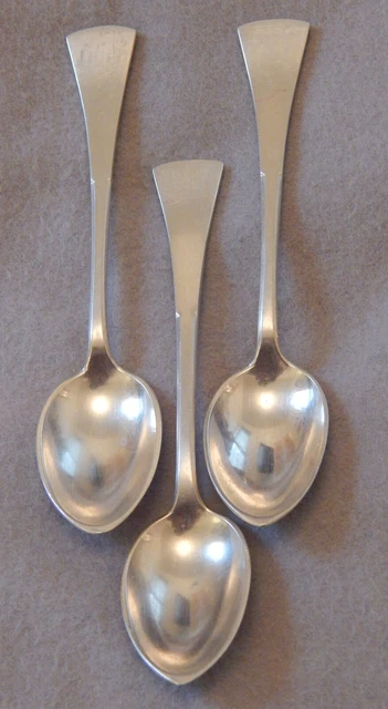 1915 Austro Hungarian 800/1000 4-3/8" Silver Demitasse Spoons  Baruch a. Succ.