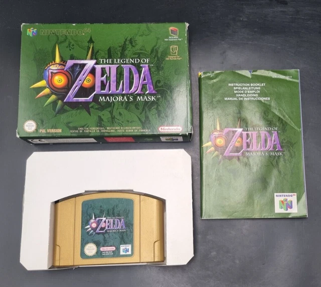 The Legend of Zelda Majora's Mask - Nintendo 64 N64 - Complet - PAL EUR - TBE