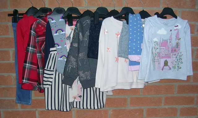 NEXT MAYORAL M&S etc Girls Bundle Dress Tights Tops Jeans Shorts Age 2-3 98cm