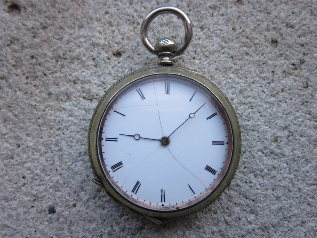 OROLOGIO DA TASCA Rubis Manuale Carica Chiave Chiavetta Cipolla ...