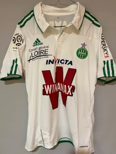 Maillot Foot porté As Saint Etienne Match Worn Shirt