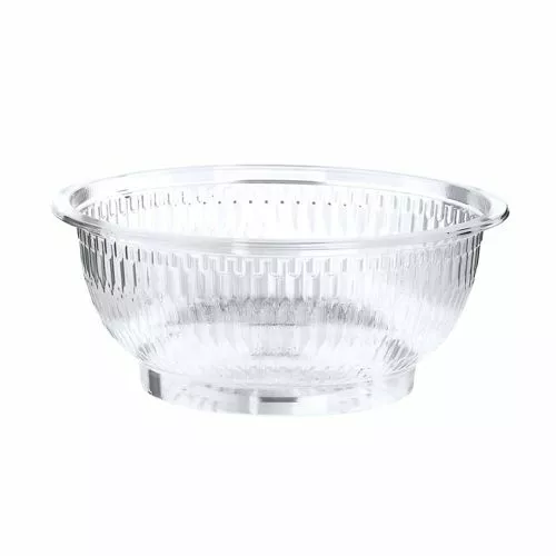 Papstar Salatschalen R-PET rund 1 l Ø 18 cm · 7,5 cm glasklar-transparent