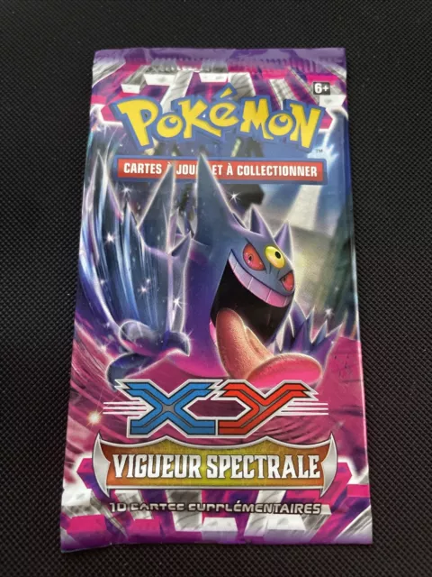 Booster Pokemon Vide / Empty Xy Vigueur Spectrale Excellent Etat Fr