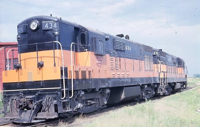 Milw Road FM TM - Number - 434  with another - ORIG - KR - rals39