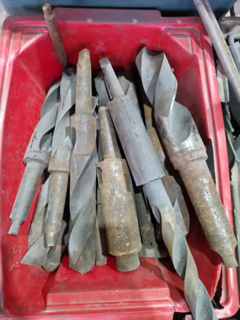 Various Large Morse Taper Drill And Reamers