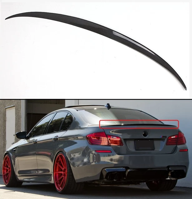 Rear spoiler for BMW 5 Ser G30 G38 M3 look Carbon fiber Wind lip Top Spoiler
