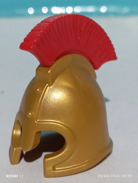 PLAYMOBIL CASCO GRIEGO Hoplita Custom 3D Greek Helmet Casque Grec Elmo