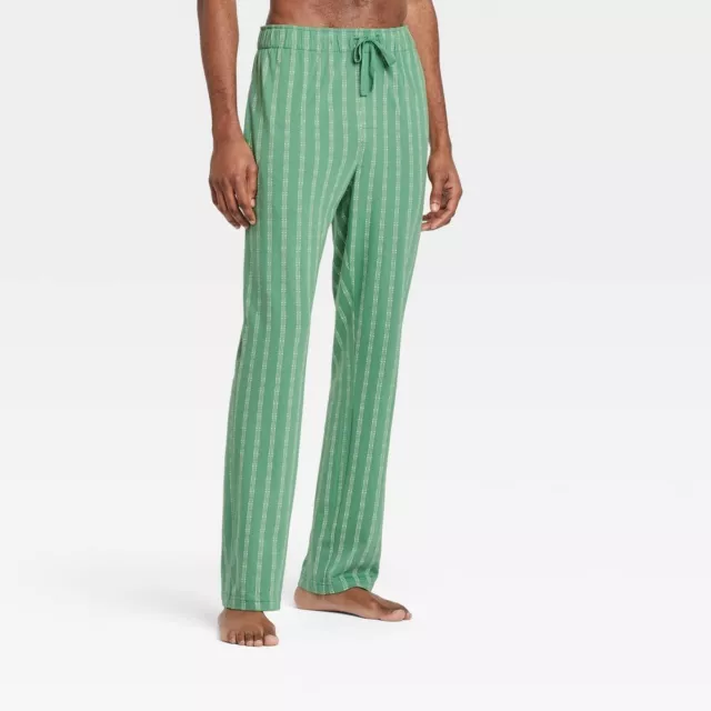 NEW Men's Big & Tall Striped Vertical Knit Pajama Pants - Goodfellow & Co™ MTALL