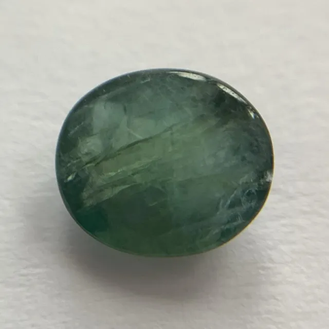 1.77ct Faceted Large Oval Grandidierite ~ Bluish Green ~ Loose Natural Gemstone