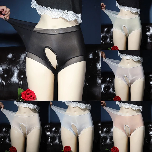 Accessories Unterwäsche Offener Schritt Hohe Taille Höschen Perspektive