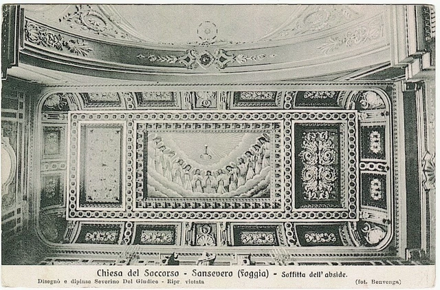Sansevero Foggia - Chiesa Del Soccorso - Soffitto Dell'abside