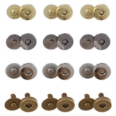fortemente magnetici Bottoni magnetici con chiusura magnetica da bottoni a pressione magnetici 1.4cm Oro chiaro 