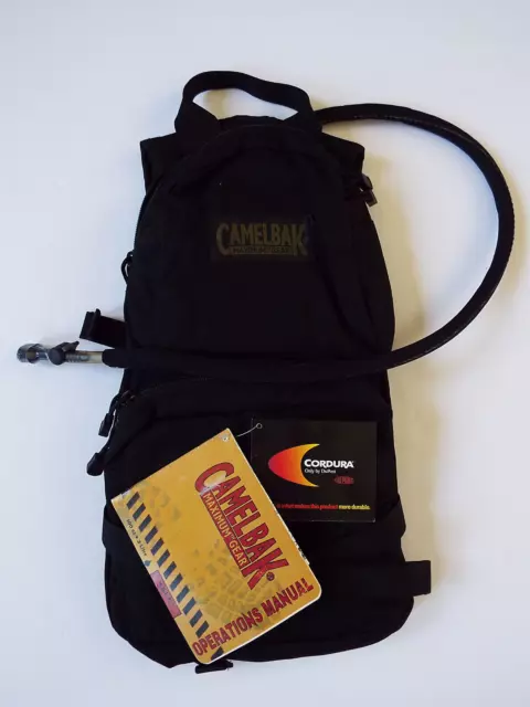 NEW Camelback  Maximum Gear M.U.L.E. Cordura Backpack Black 3L / 100 oz