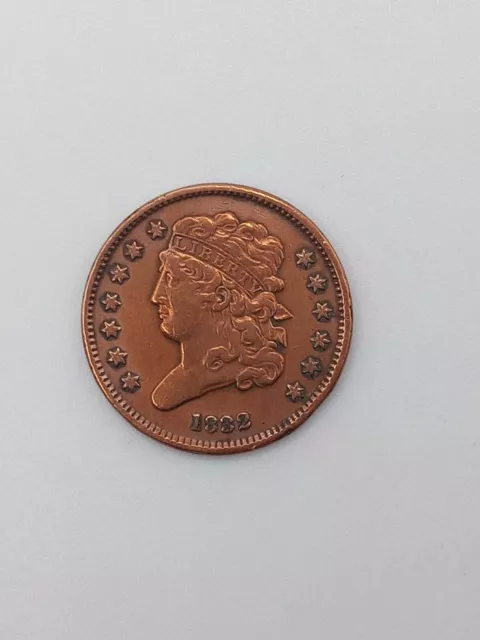 1832 Philadelphia Mint Copper Classic Head Half Cent