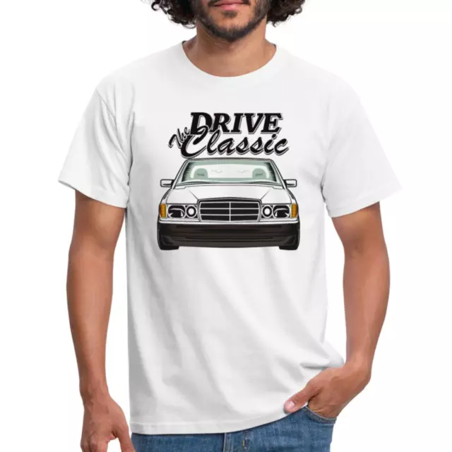 Drive The Classic Oldtimer Geschenk  Youngtimer Auto Fan Männer T-Shirt