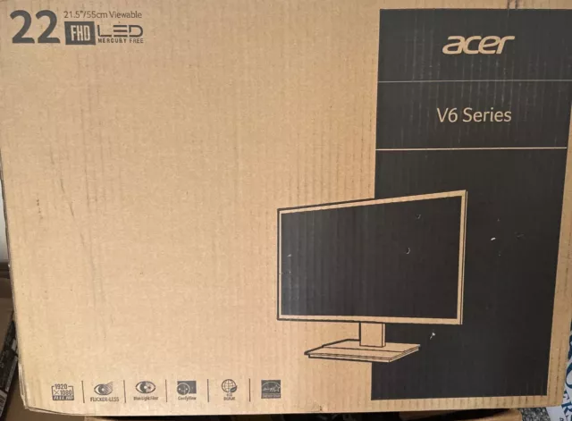 Acer V6 Series V226WL 22" 1680 x 1050 60Hz 16:10 Black LED Backlit LCD Monitor