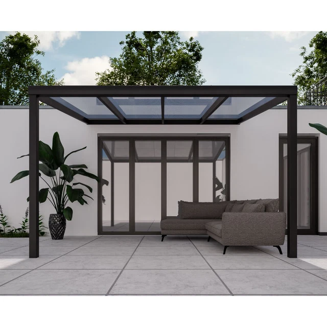 Pergola Aluminium 4x3 Toit Polycarbonate