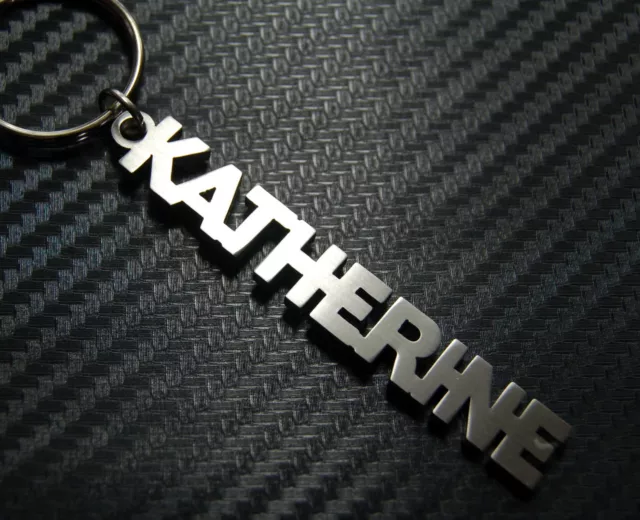 Katherine Llavero Llaves Acero Inoxidable Nombre Regalo