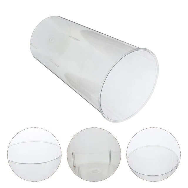 Decorative  Clear Stable Clear Cylinder Vases Acrylic Container
