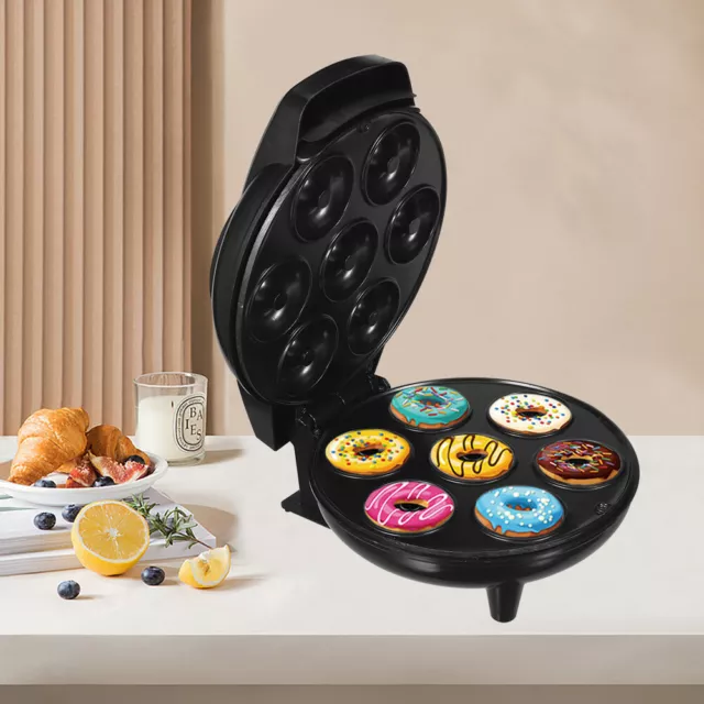 1200W Mini Donut Maker Machine for Kid-Friendly Breakfast, Snacks & More