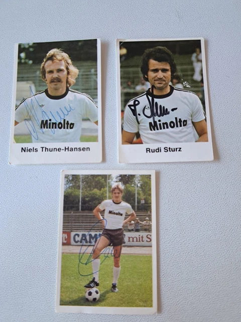 Carte Autographe Rudi Sturz - FC St. Pauli - Années 70 - Original Signé
