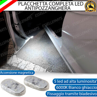 Coppia Placchette Led Anti Pozzanghera Per Bmw Serie 6 F13 6000K Bianco