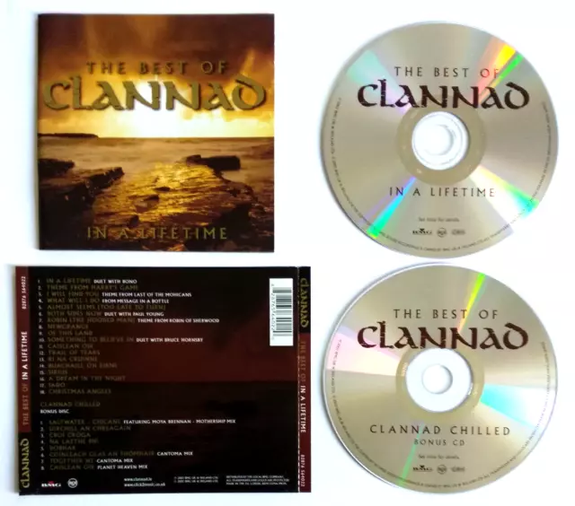 Cd The Best Of Clannad In A Lifetime Pop Bono Paul Young Music Compact Disc (Z3)