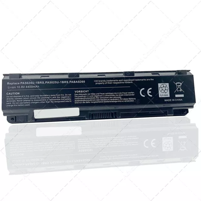 BATERIA para TOSHIBA PA5024U-1BRS 10,8V 4400mAh 3