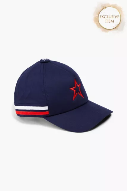 PERFECT MOMENT Baseball Cap One Size Embroidered Stars Striped Adjustable