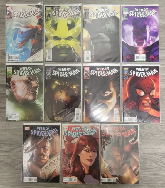 Web Of Spider-Man Vol 2 (2009) #1-12 NM Lot Of 11 Marvel Comics- No #10.