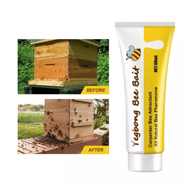 60ml Bee Bait Attractant Leurre Piège Ruche Apiculture Accessoires Outils