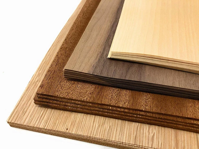 ROBOTIME 10 Stück Sperrholzplatten 30x30cm - 3mm Dicke - Naturbelassen Für DIY, Basteln & Modellbau