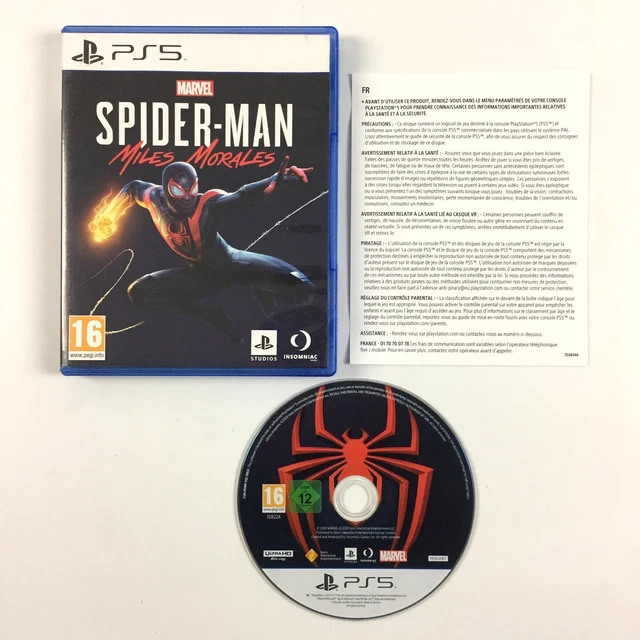 Jeu PS5 Spider-Man - Comme Neuf - Version PlayStation 5