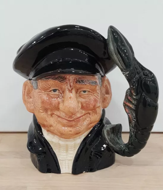 Royal Doulton Large Character Toby Jug, Lobster Man D6617