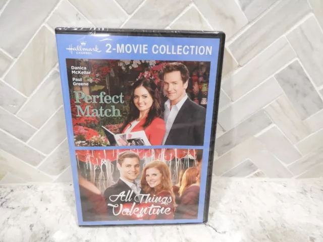 PERFECT MATCH + ALL THINGS VALENTINE New Sealed DVD Hallmark 2 Movie Collection