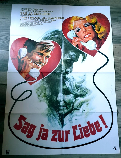 FILMPLAKAT: SAG JA zur Liebe James Brolin Jill Clayburgh Allen Garfield