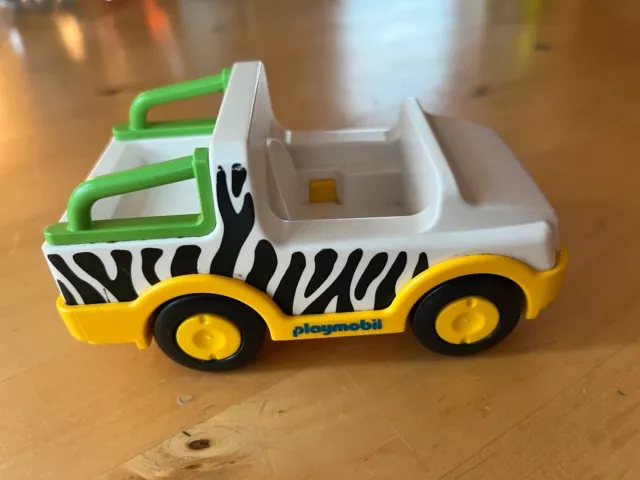 Playmobil Zoowagen Safari Jeep mit Anhängerkupplung - Neue Abenteuer im Dschunge