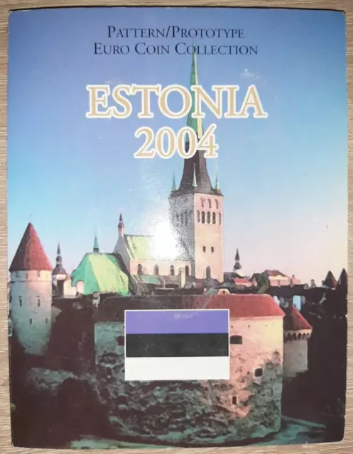 Euro Patterns estonie estonia série 2004 set 8 piéces euros essais