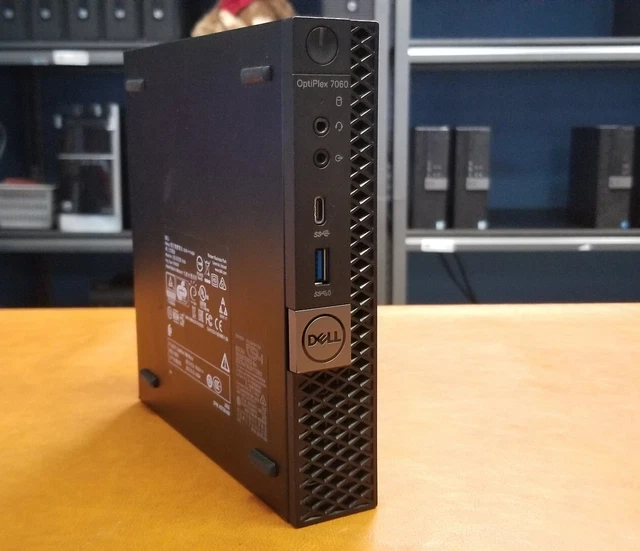 Dell OptiPlex 7060 MFF - Intel Core i5-8th, 256GB M.2 SSD, 8GB PC4 RAM, Win 11