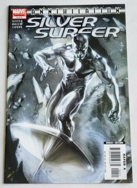 Marvel Comic Book Silver Surfer Annihilation #4, September 2006, Good Condition