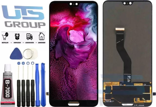 Display Per Huawei P20 Pro CLT-L09 L29 LCD 6.1 pollice Schermo LCD  TFT Nero